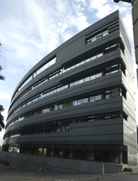 Photo Centre Hepato-Biliaire Facade Ouest - Architecte Claude Vasconi